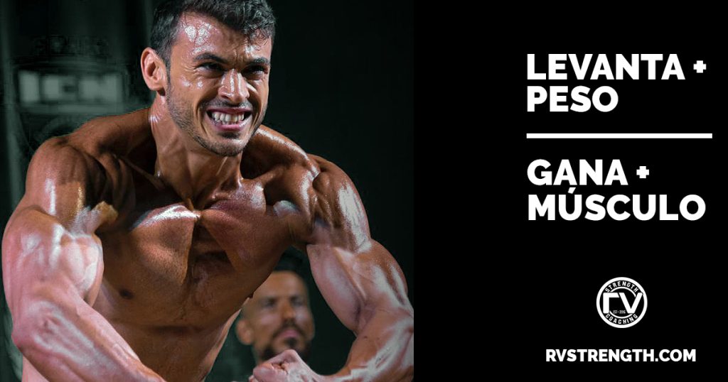 levantar más peso ganar más musculo powerlifting